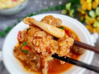 西红柿烩里脊的做法