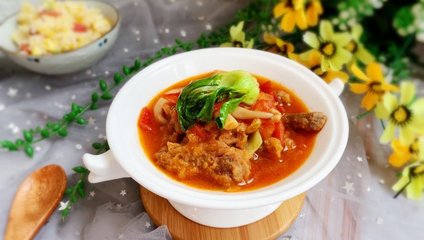 西红柿烩里脊的做法