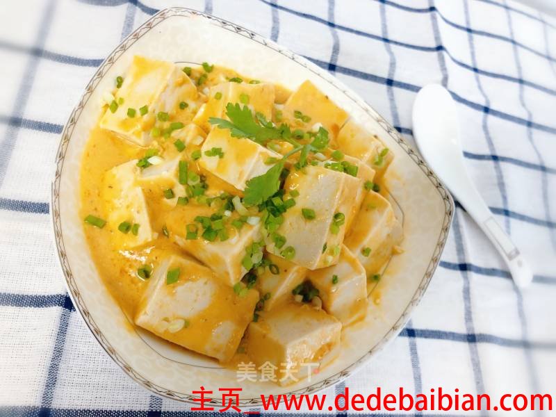 蛋黄豆腐的做法