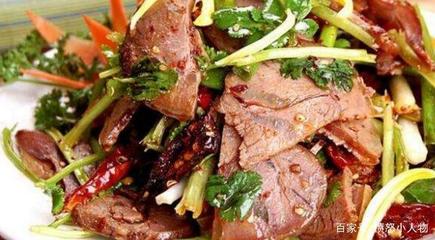 湖南大片牛肉的做法