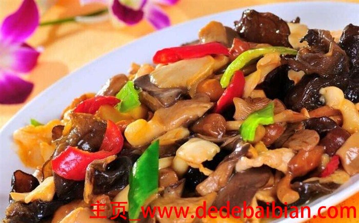 蘑菇炒瘦肉