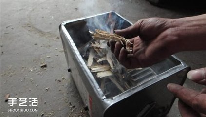 烧烤的木炭怎么制作