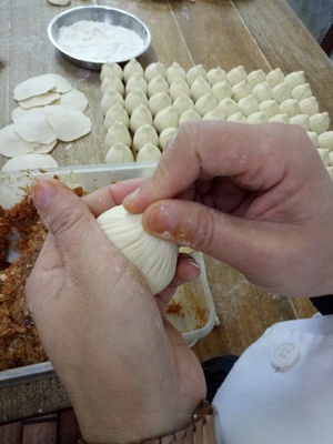 包子的制作