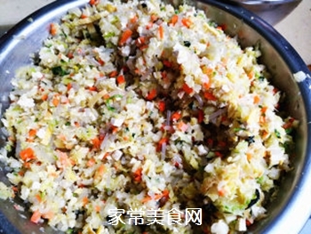 胡萝卜豆腐素馅的做法