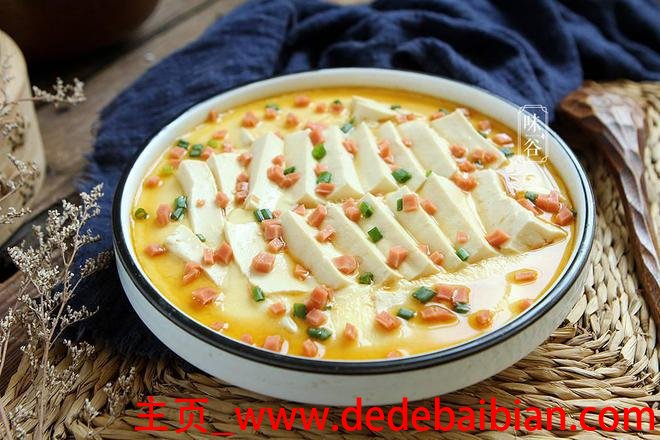 蒸鸡蛋豆腐的做法