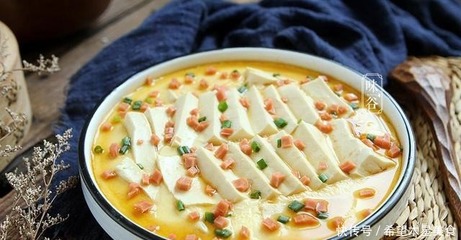 蒸鸡蛋豆腐的做法