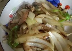 香菇炒洋葱