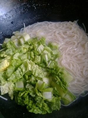 青菜面条的做法大全