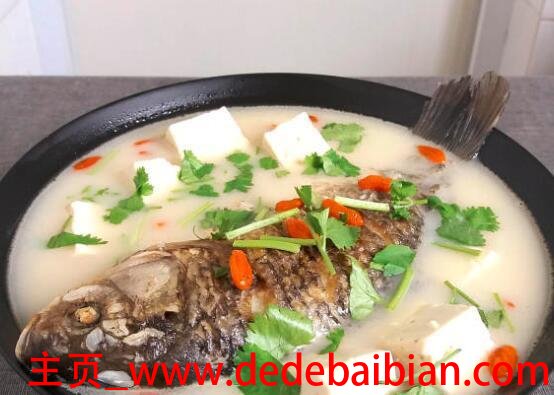 鲫鱼豆腐汤咋做