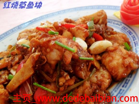 正宗红烧草鱼块