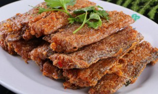 油炸带鱼的家常做法