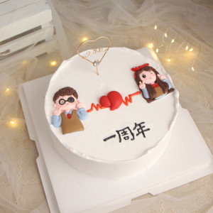 结婚周年蛋糕图片