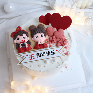 结婚周年蛋糕图片