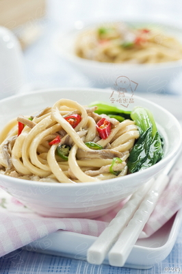 平菇面条怎么做好吃