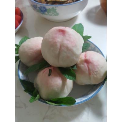 寿桃的做法