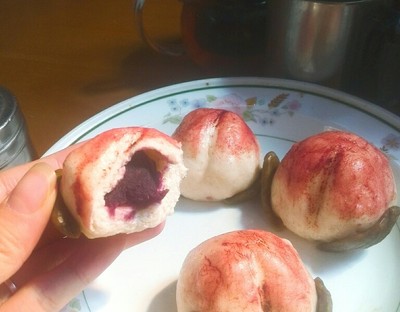 寿桃的做法