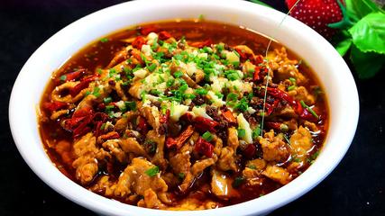 四川水煮肉片怎么做