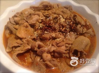四川水煮肉片怎么做