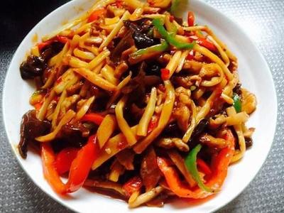 炒肉丝放什么调料
