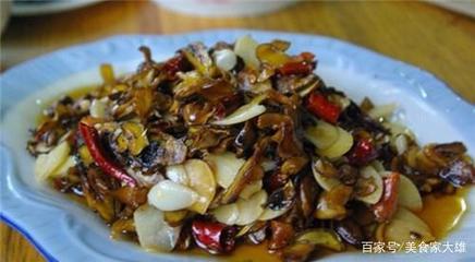 干野生菌的做法大全