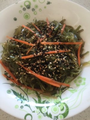 凉拌裙带菜的做法