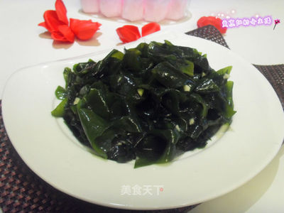 凉拌裙带菜的做法