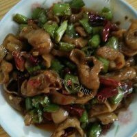 炒肥肠的家常做法视频