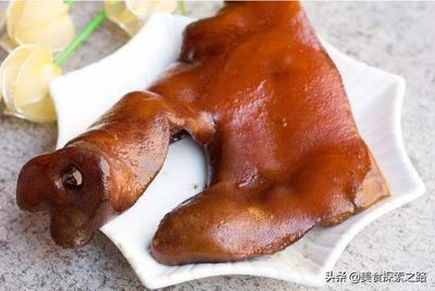 卤猪头肉的做法及配料