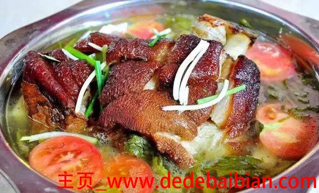 酸菜蹄膀火锅的做法