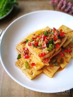 豆腐虾皮的做法