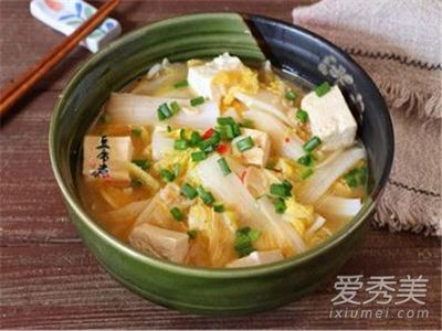 豆腐虾皮的做法