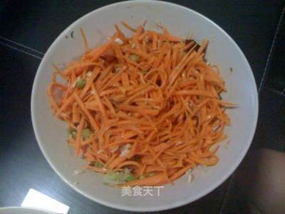凉拌胡萝卜丝怎么做