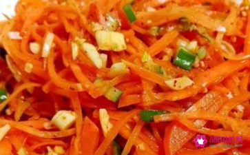 凉拌胡萝卜丝怎么做