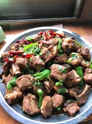 排骨和什么炒