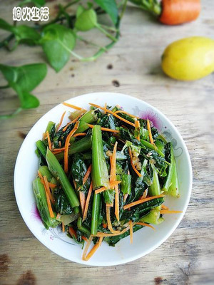 凉拌油麦菜怎么做好吃
