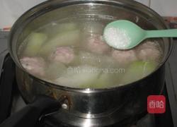 肉圆冬瓜汤的做法