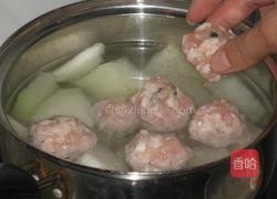肉圆冬瓜汤的做法