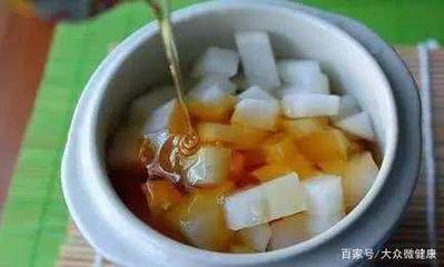 白萝卜水加冰糖的功效