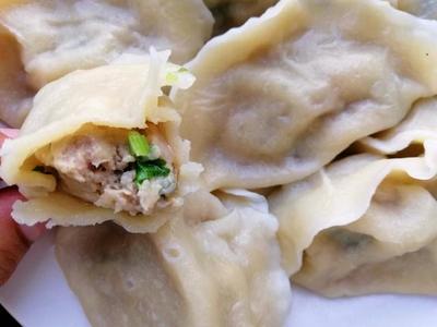 葱头肉馅的饺子的做法