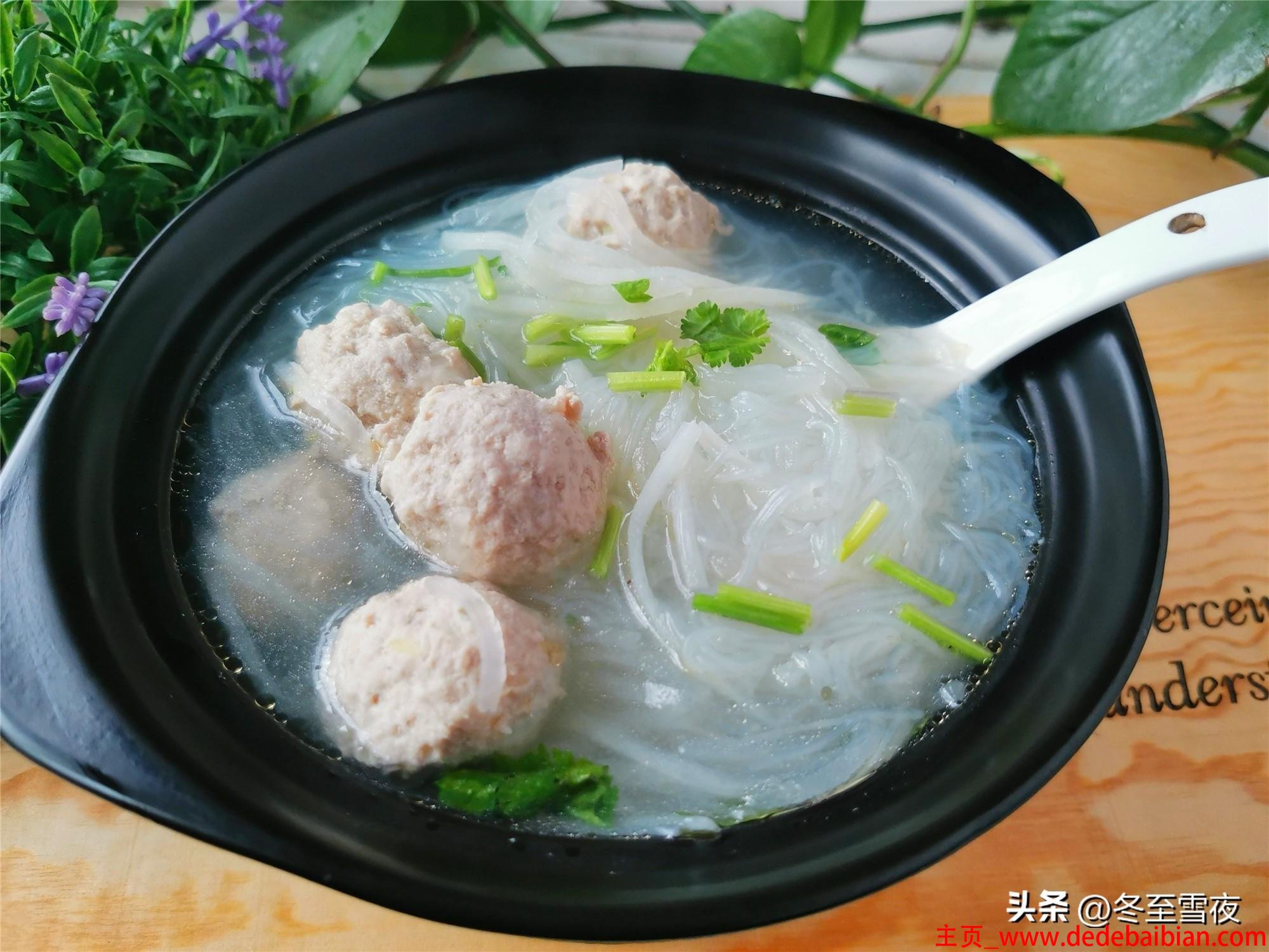 鸡肉萝卜丸子