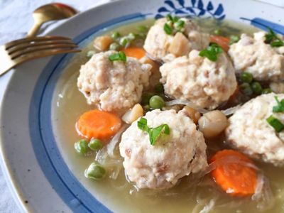 鸡肉萝卜丸子