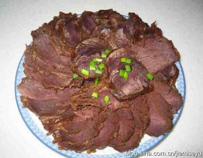 正宗酱牛肉的做法