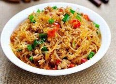 炒粉丝的做法