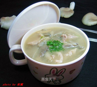 平菇肉片汤的家常做法