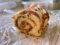 海苔肉松面包做法大全_怎么做好吃_图片