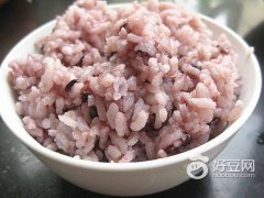 黑米饭和功效做法大全_怎么做好吃_图片